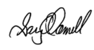 gary signature